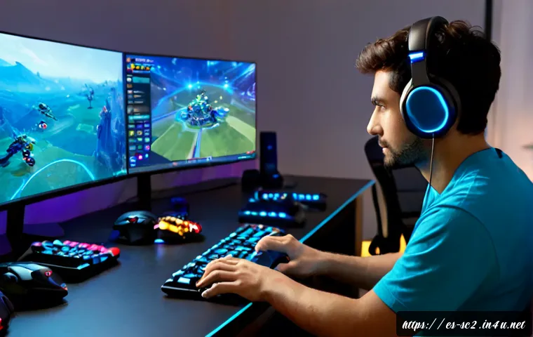 Home 17 스타크래프트2 협동전 전략 - Photorealistic Spanish esports player planning a futuristic cooperative real-time strategy match at ...